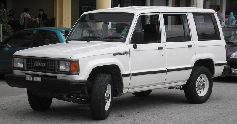 Illustration for article titled Isuzu Trooper?